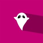 Ghost Flat Icon   Illustration Stock Photo