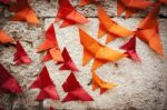 Origami Birds Stock Photo