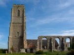 St Andrew's Covehithe With Benacre Church In Covehithe Stock Photo