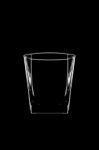 Glass For Whiskey On Black Background Stock Photo
