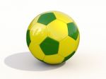 Brazilian Soccer Ball Stock Photo