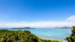 View Blue Sky Over The Andaman Sea In Phuket, Thailand Stock Photo