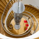 Bexhill-on-sea, East Sussex/uk - January 11 : Staircase In The D Stock Photo