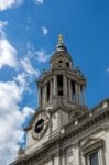 View Of St Paul's Cathedral Stock Photo