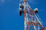 Telecommunication Tower Stock Photo