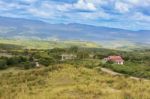 Mountain Landscape In Central Honduras Near Village Of  Coa Arri Stock Photo