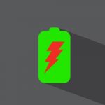 Battery  Icon Stock Photo