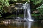 View Of Cauldron Force At West Burton In The Yorkshire Dales Nat Stock Photo