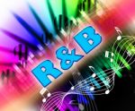 Rhythm And Blues Shows Sound Track And Acoustic Stock Photo