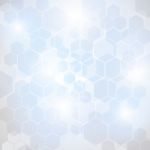 Abstract Technology Hexagon Background Stock Photo