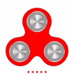 Hand Spinner Icon .  Flat Style Stock Photo