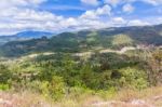 Mountains Landscape And The Road Near Yamaranguila In Honduras Stock Photo