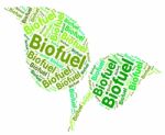 Biofuel Word Meaning Green Energy And Words Stock Photo