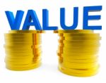Good Value Represents Prosperity Important And Financial Stock Photo
