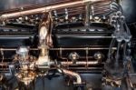 Engine Bay Of A Rolls Royce Silver Ghost 1908 Stock Photo