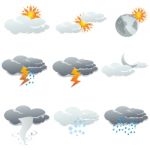 Weather Icon Stock Photo