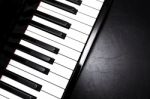 Piano Keyboard Stock Photo