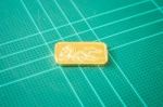 Premium Quality Golden Gold Bar Stock Photo