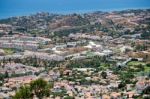Benalmadena, Andalucia/spain - July 7 : View From Mount Calamorr Stock Photo