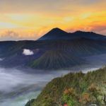 Bromo Mountain In East Java, Indonesia Stock Photo