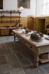 Castle Kitchen At St Fagans National History Museum Stock Photo