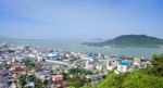 Bird's Eye View Of Songkhla Province, Thailand Stock Photo