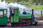 Llanberis Lake Railway Stock Photo