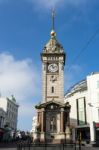 View Of The Clocktower In Brighton Stock Photo