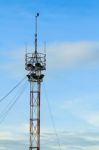 Broadcasting Tower Stock Photo