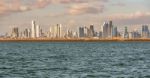 Skyline Of High Rise Buildings In Panama City, Panama Stock Photo