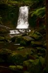 Horseshoe Falls In Mount Field National Park Stock Photo