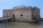 Old Fort At Paphos Stock Photo