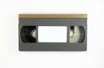Front Of Video Tape Stock Photo