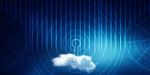 2d Illustration Abstract Cloud Background Stock Photo