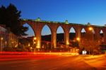 Aqueduct Of The Free Waters Stock Photo