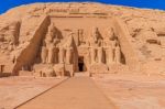 Abu Simbel Temple Of King Ramses Ii Stock Photo