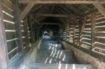Sighisoara, Transylvania/romania - September 17 : Wooden Tunnel Stock Photo