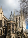 View Of Southwark Cathedral  In London Stock Photo
