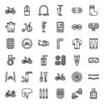 Bicycle Accessories Stock Photo