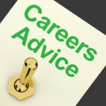 Careers Advice Switch Stock Photo