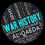 War History Shows Military Action And Battles Stock Photo