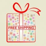 Shipping Free Represents With Our Compliments And Consumer Stock Photo