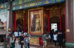 Wat Leng-noei-yi 2, The Largest Chinese Buddhist Temple In Thail Stock Photo