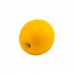 Orange Isolated On White Background With Clipping Path Stock Photo