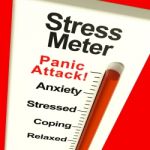 Stress Meter Stock Photo
