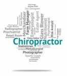 Chiropractor Job Showing Back Specialist And Doctors Stock Photo