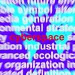 Cyberspace Word Stock Photo