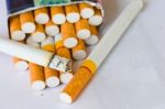 Cigarettes Stock Photo