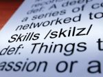 Skills Definition Stock Photo