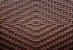 Grunge Synthetic Rattan Weave Texture Stock Photo